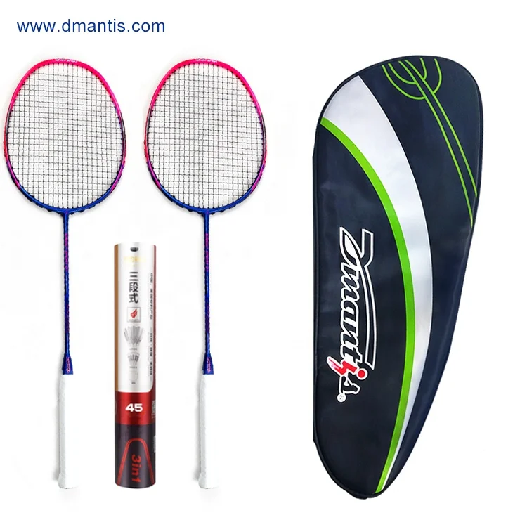 New Styles Professional Half Shuttlecock Racquet Carbon Fiber Badminton Racket  Defensive Type (Light Tip & Soft Rod), Offensive supplier