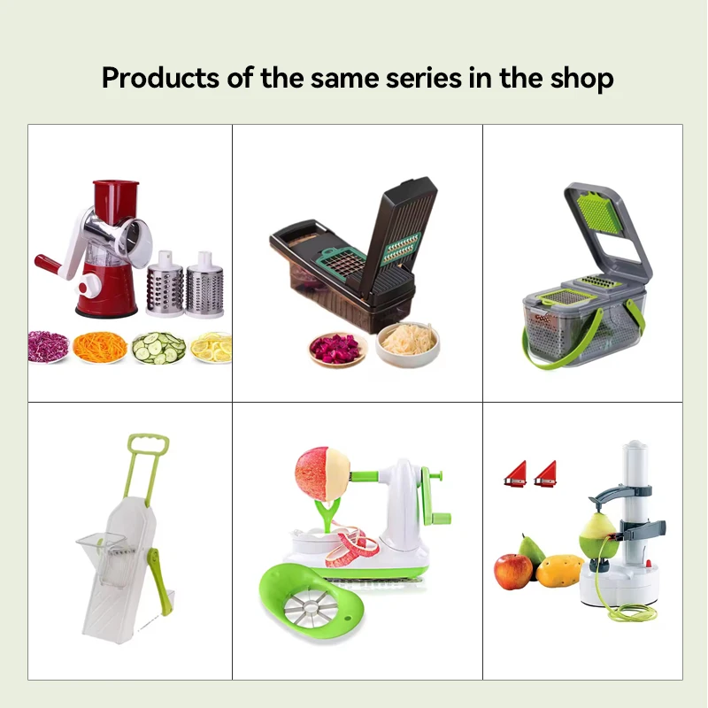 Fruit & Vegetable Tools Multi-functional Vegetable Cutter Kitchen Slicer Shredded Potatoes Shredded Vegetables for Household