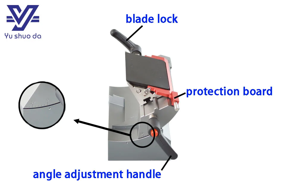 low profile microtome blade holder
