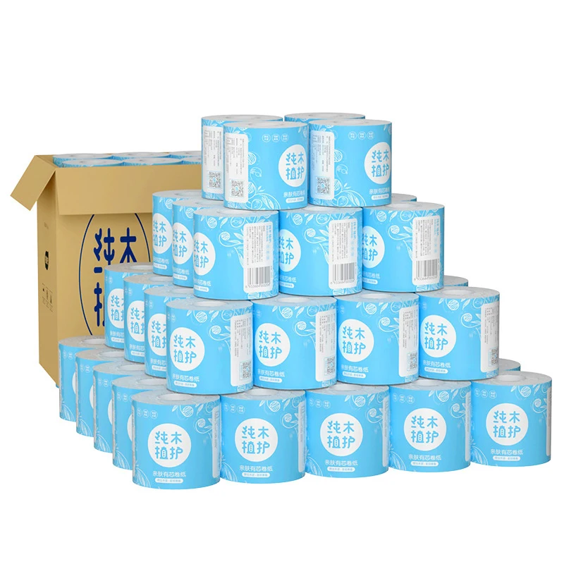 Core Standard Roll Toilet Paper Softwood Pulp 2 Ply 500sheets Toilet