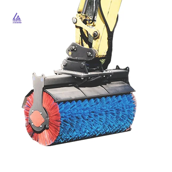 Boom Broom - Excavator attachment for brushing and scraping - DIGBITS -  Quality wear parts for earthmovers