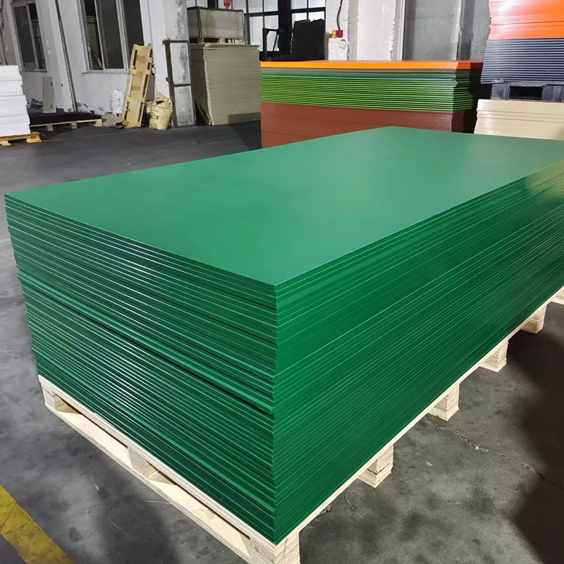 High Density Polyethylene HDPE Sheet 4x8 Solid Plastic Board Industrial Grade Construction Fabrication