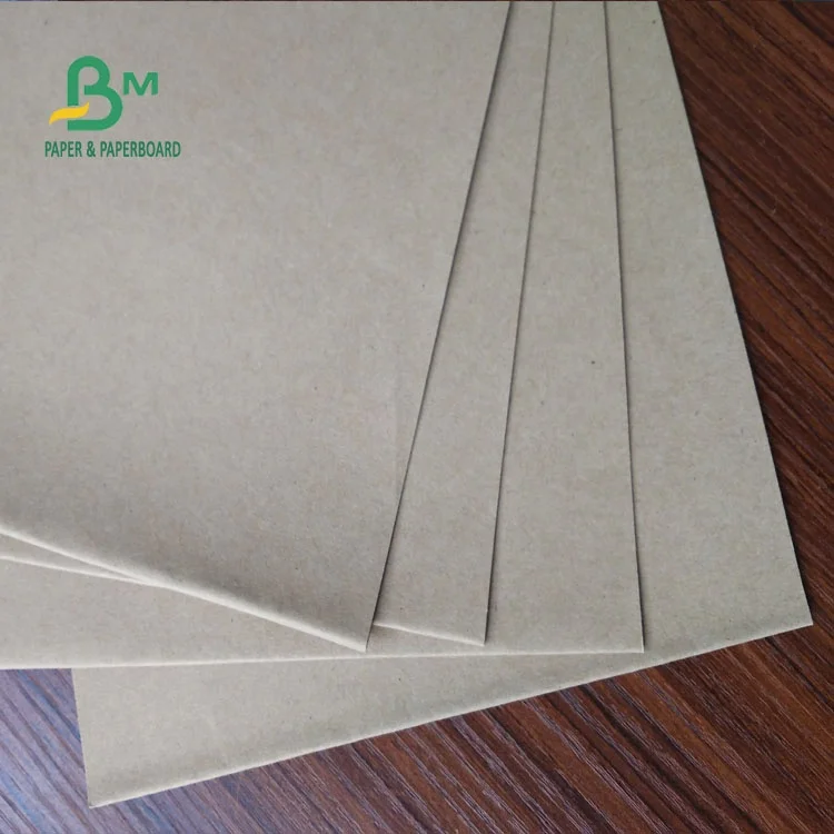 Smooth Surface High Performance Medium Fluting Paper Thick Corrugated Cardboard Sheet