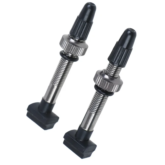 Tubeless mountain bike tire tubeless valves titanium presta valves