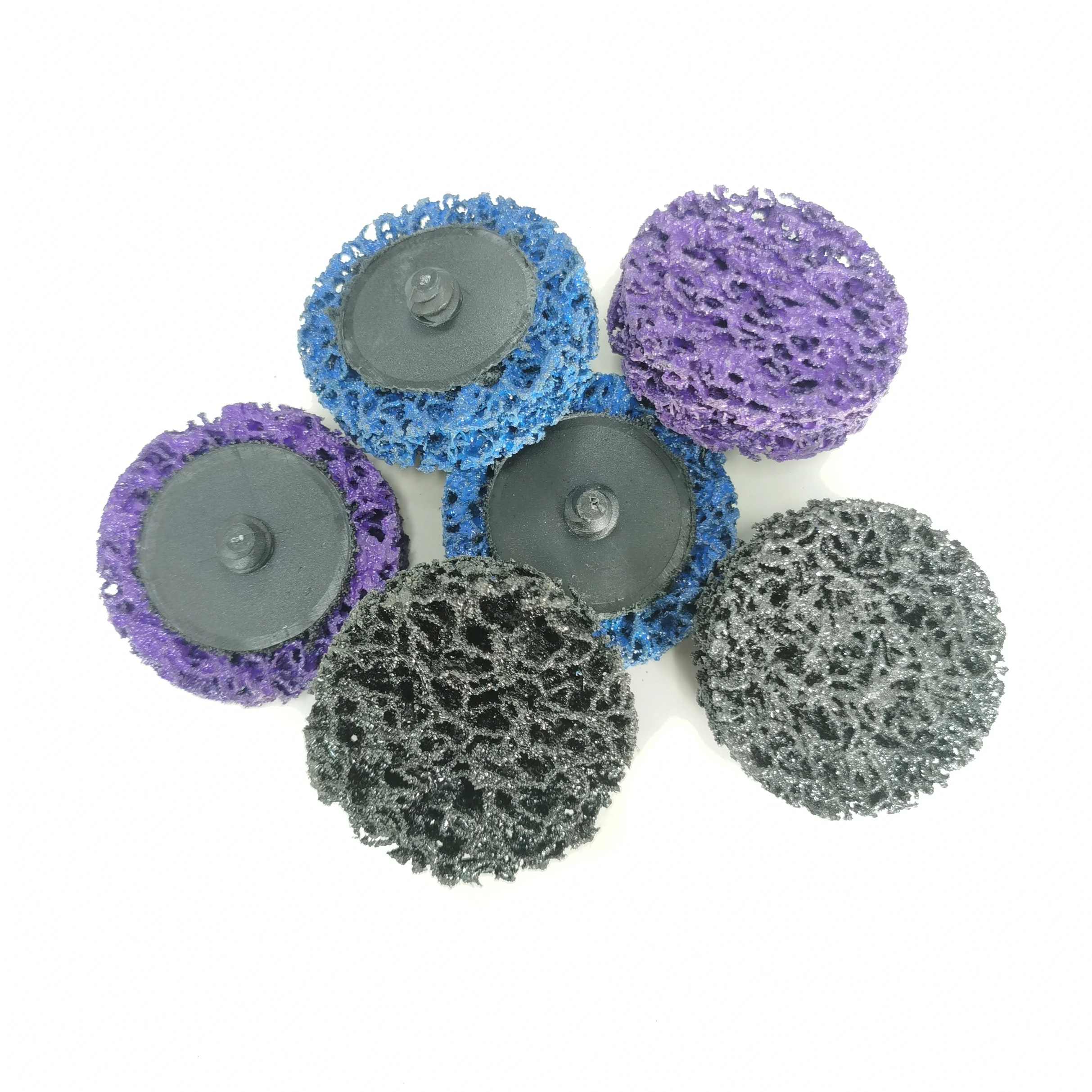 Mini Quick on DIY Set Flap Disc Mini Abrasive Discs Set with Nylon Plastic Backing Fast Easy Install for Home Grinding Metal