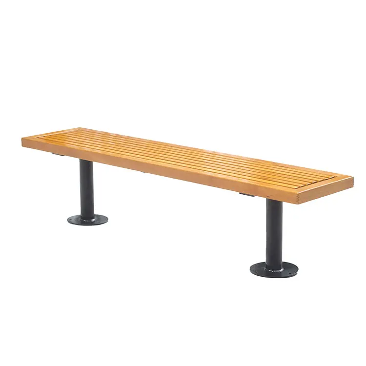 Outdoor Street Furniture Durable WPC Wooden Benches