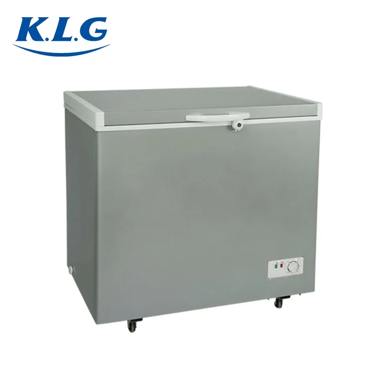 BD238 Single Top Foaming Door Freezer deep freezer with lock&key