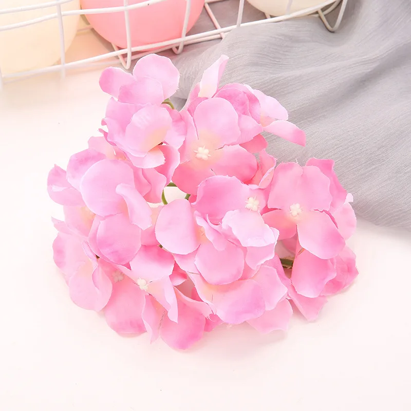Wholesale Artificial Flower Hydrangea Ball For Wedding Decoration Diy