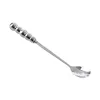 Cuchara para revolver de plata