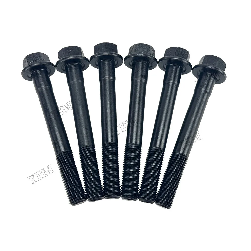 Compatible for Yanmar 3D84-1 Cylinder Head Bolt 129350-01200 High Performance Engine Parts 2