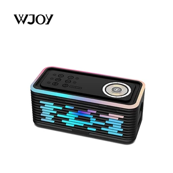 WJOY Hot selling professional speakers and mini bluetooth  audio system sound speaker with wireless charger