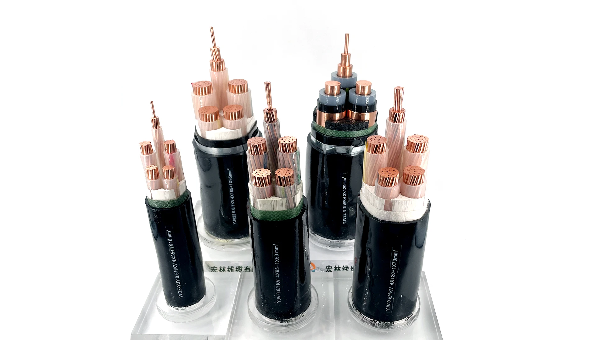 Low Voltage Cable Manufacturers 35kV Copper Aluminum Power Cable PVC PE ...