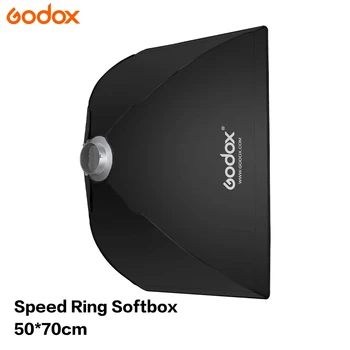 Godox Softbox 50*70cm Speed Ring Rectangular Softbox with Grid Double Soft Cloth with Bowens for Portrait Studio Blitz Speedlite detail image