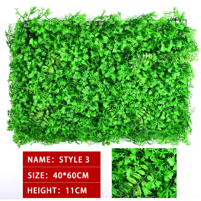 Wholesale Artificial Plant Wall Grass Greenery Wall Panel Wedding Party