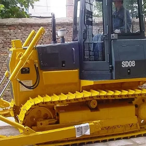 Мини-гусеничный бульдозер SHANTUI SD08-3 землеройная машина для продажи в наличии
