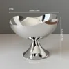 Large Silver-Plated Floral Tray