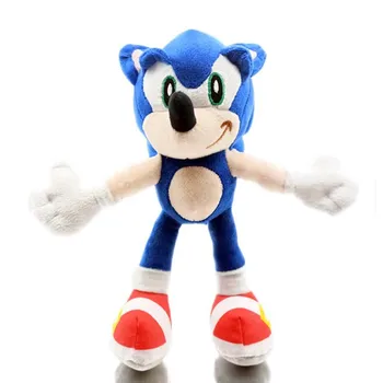 Wholesales Super soft Sonic Plush Toy Sonic The cute Hedgehog Movie Stuffed cartoon Character Sonic toy Doll for kids