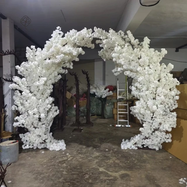 MIYI Hot Sale Cherry Blossom Tree Artificial Indoor Wedding Hotel Decoration