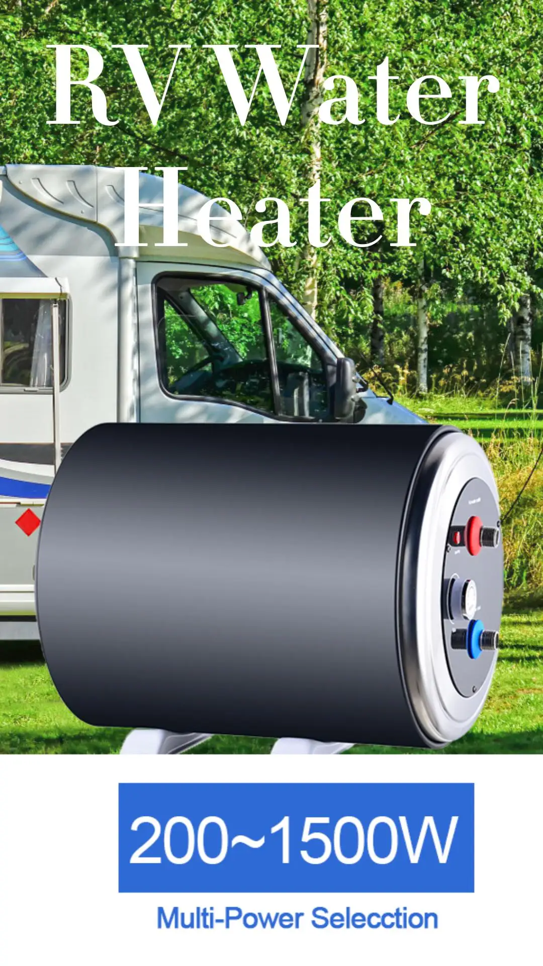 Stainless Steel Tank 12v Rv Dc Storage Caravan Electric Rv Hot Water Heaters Buy Rv Hot Water