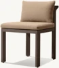 Armless chair