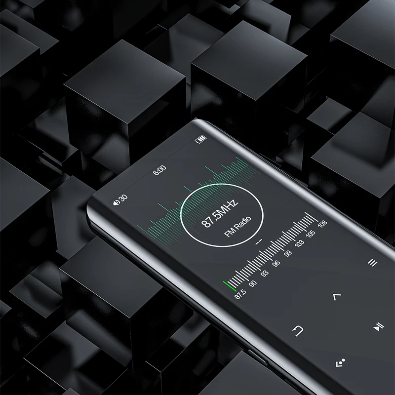 Latest New Design Ruizu D25 Smallest With Voice Recorder Small Christmas Gift Free Songs Download MP3 Music Player
