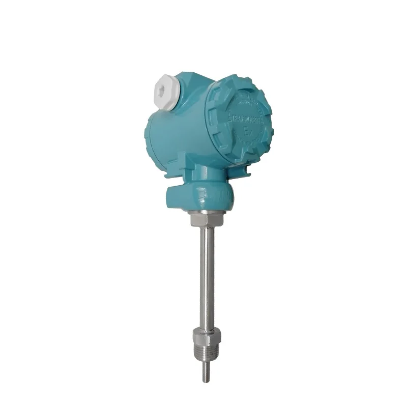 Digital Temperature Transmitter With Thermowell for Oil Tank Customizable OEM Digital Thermometer Sensor Temperature Controller