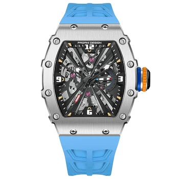 2024 PAGANI DESIGN Luxury Men's Quartz Watch Sapphire Glass Stainless Steel Waterproof Men's Watch Reloj Hombre1738
