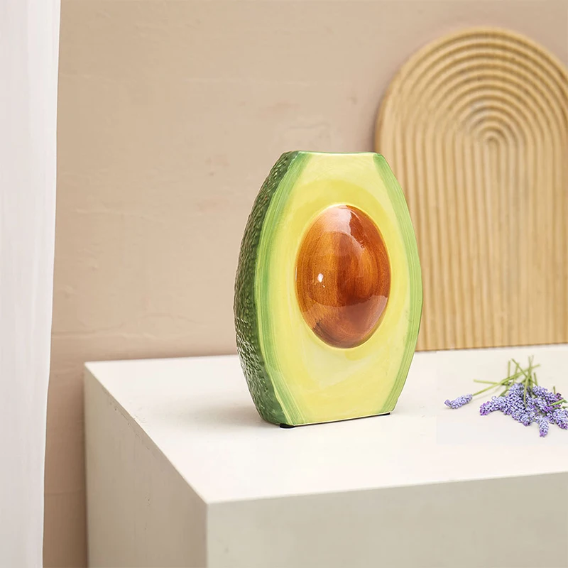 Ваза для фруктов авокадо