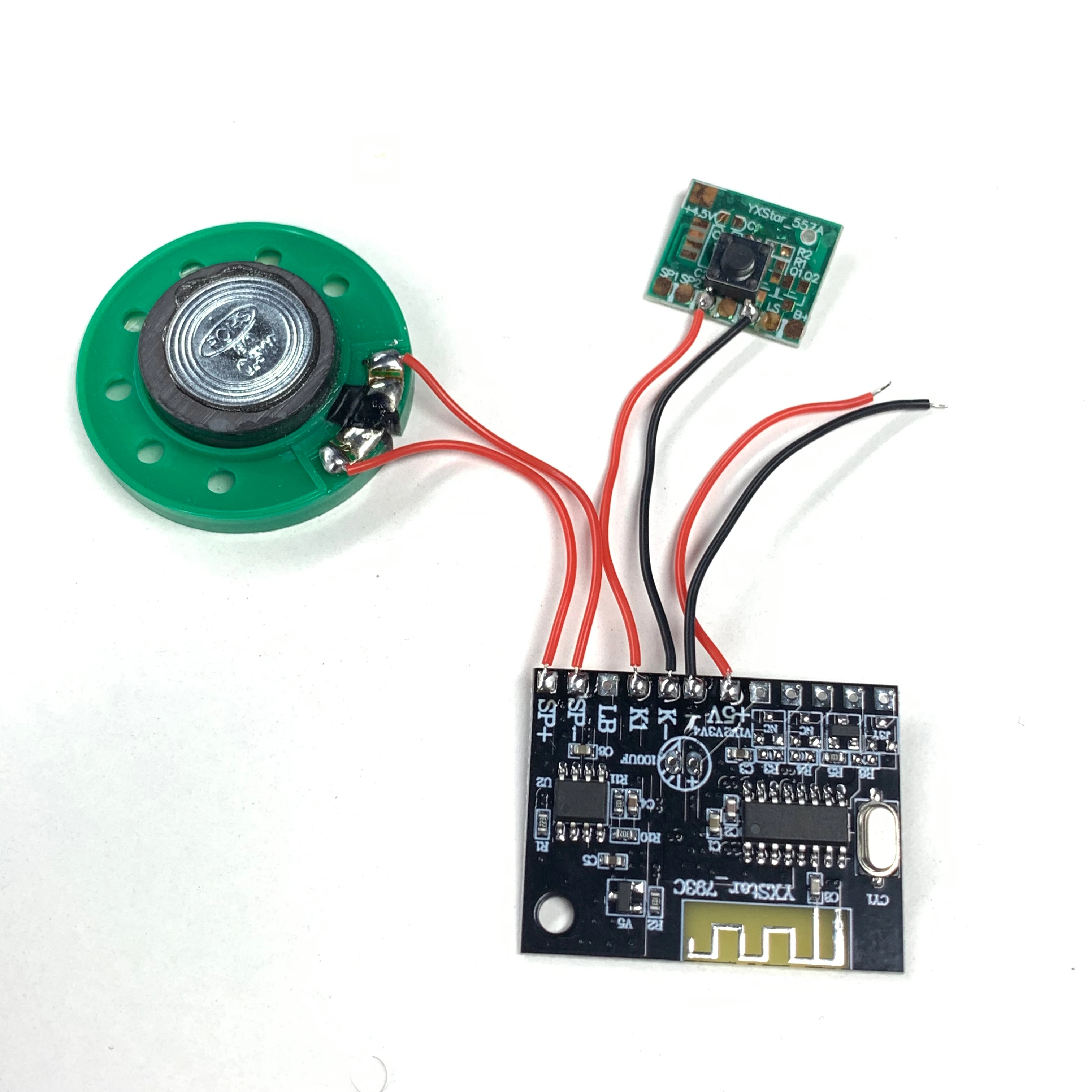 Bluetooth Speaker PCB Board Kit Customized Music Speaker Suitable Christmas Card and Kid Toy Mini Speaker PCB