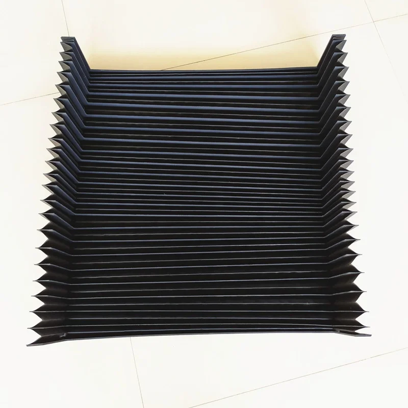 CNC Machine Tool Accessories Accordion Bellows Iron Protective Telescopic Cover Protective Armor Telescopic Bellows Cover