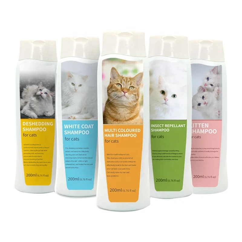 deshedding shampoo for cats
