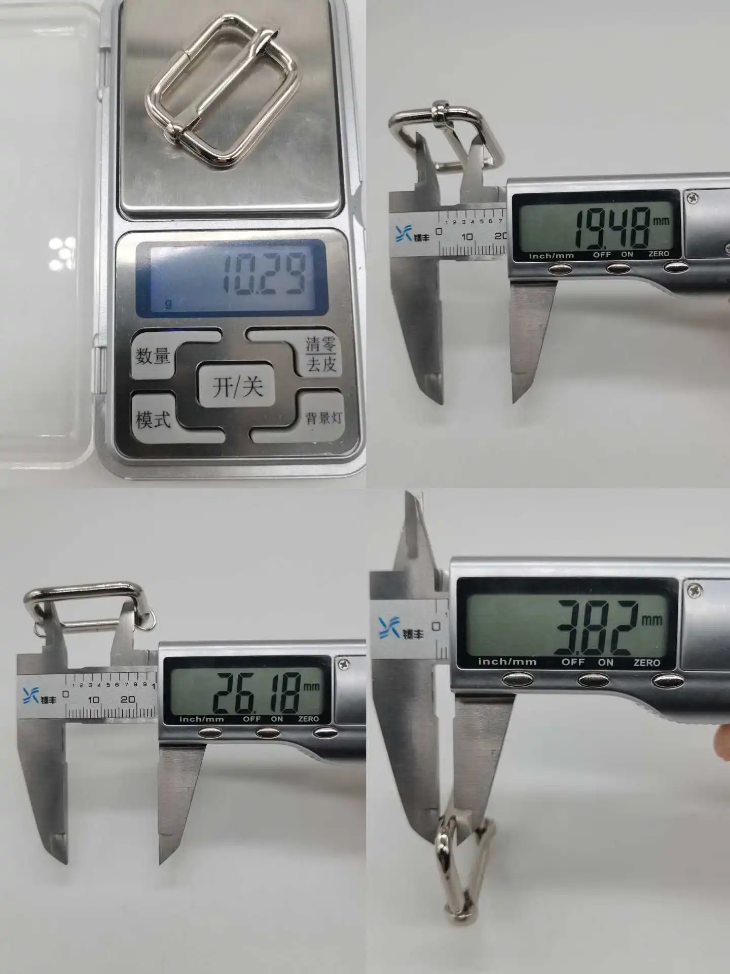 Bag Hardware Decorative Shoulder Strap Adjustment Buckle Custom Shoe Fashion Buckles