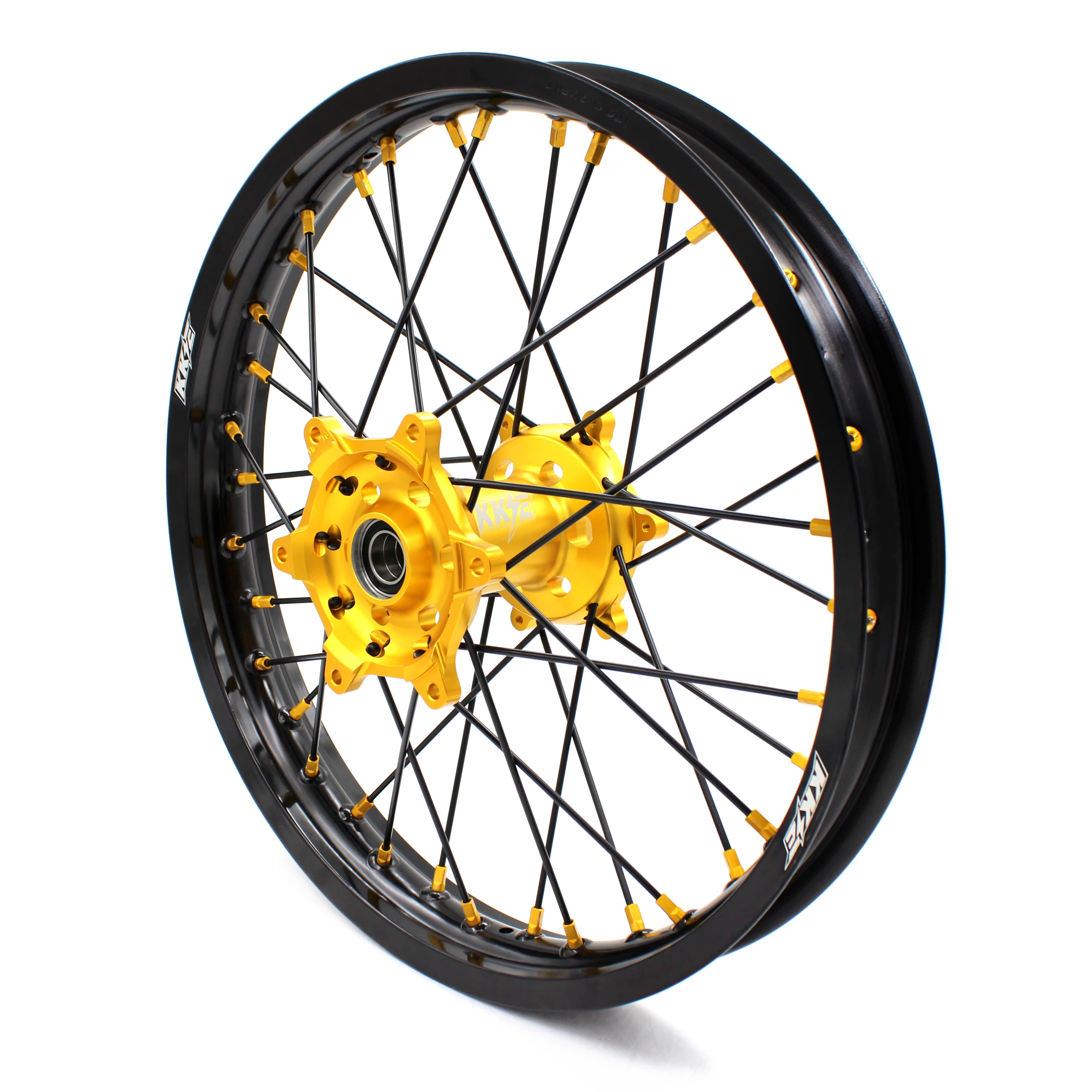 KKEモトクロスダートバイクアルミホイールリムセット ヤマハYZ125