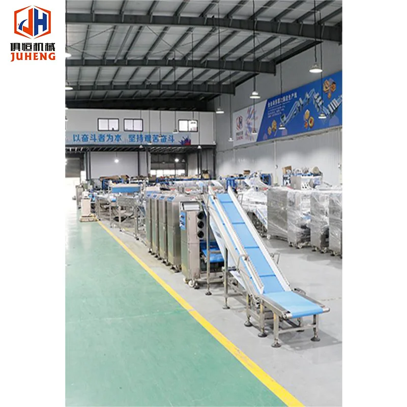 Industrial Fully Automatic Machine for Making Paratha Frozen Paratha Machine Semi Finished Roti Canai Equipment