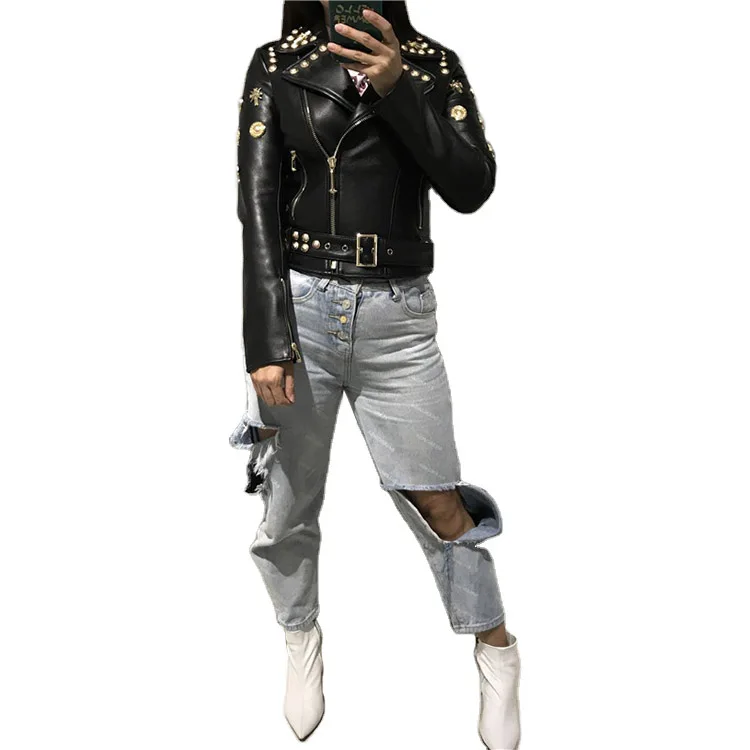 rivet motorcycle jacket