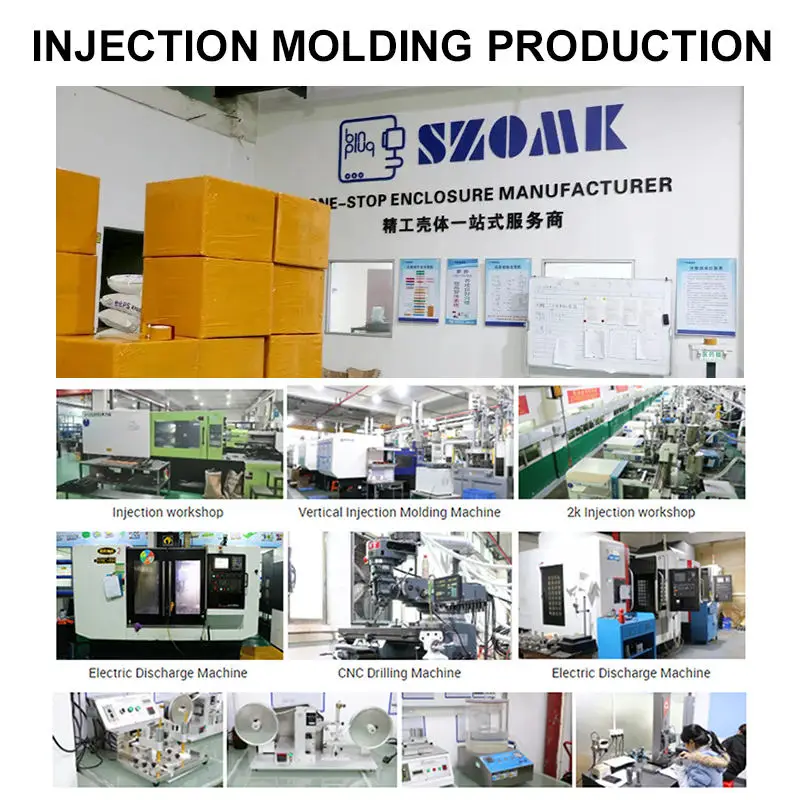 Custom ABS PC Ip65 Ip66 Ip67 Ip68 Injection Mould Handheld Din Rail Outdoor Waterproof Junction Box Electronic Plastic Enclosure