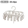 White 20 hangers