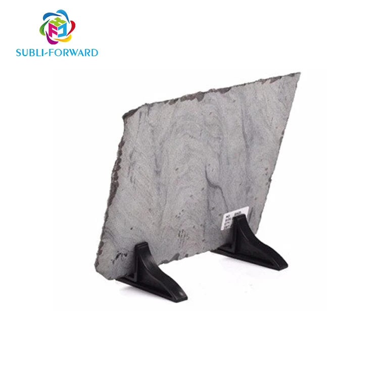 Manufacturer Sublimation Blank High Quality Rock Stone Photo Slate Frame for Customised Printing Small Middle Large