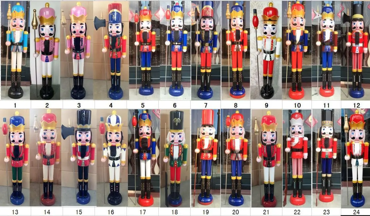 Large Nutcracker Plastic Life Size Christmas Decoration Outdoor