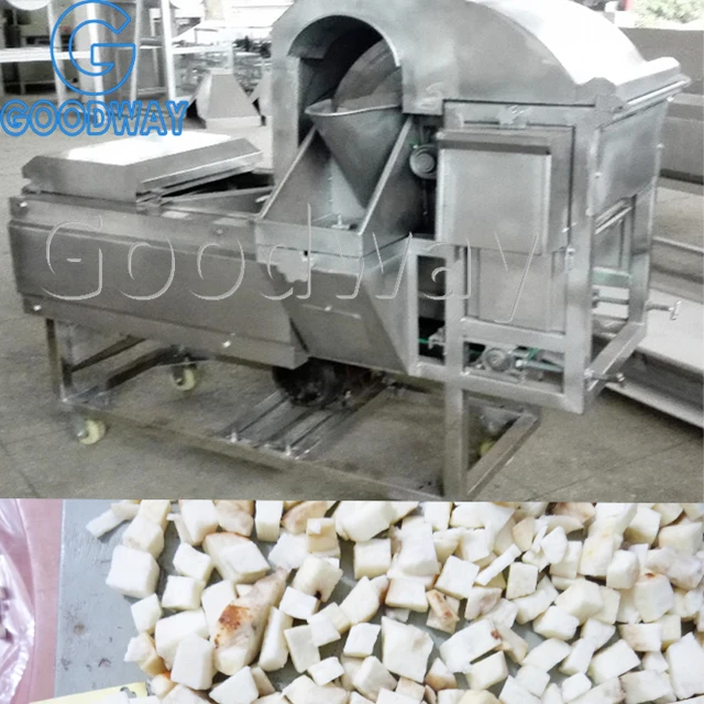 Dried Cassava Chips Making Machine Cassava Chips Drying Machine Production Line