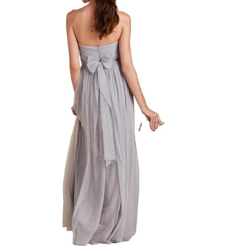 cheap modest bridesmaid dresses with sleeves Modest Dark Teal Chiffon Long Sleeve Bridesmaid Dress main image 0