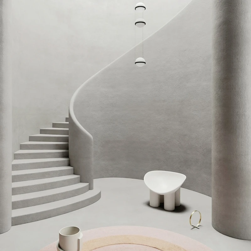 Vanlei Micro Cement Price Waterproof and Stain Resistance Microconcrete Paint Microcement Floor