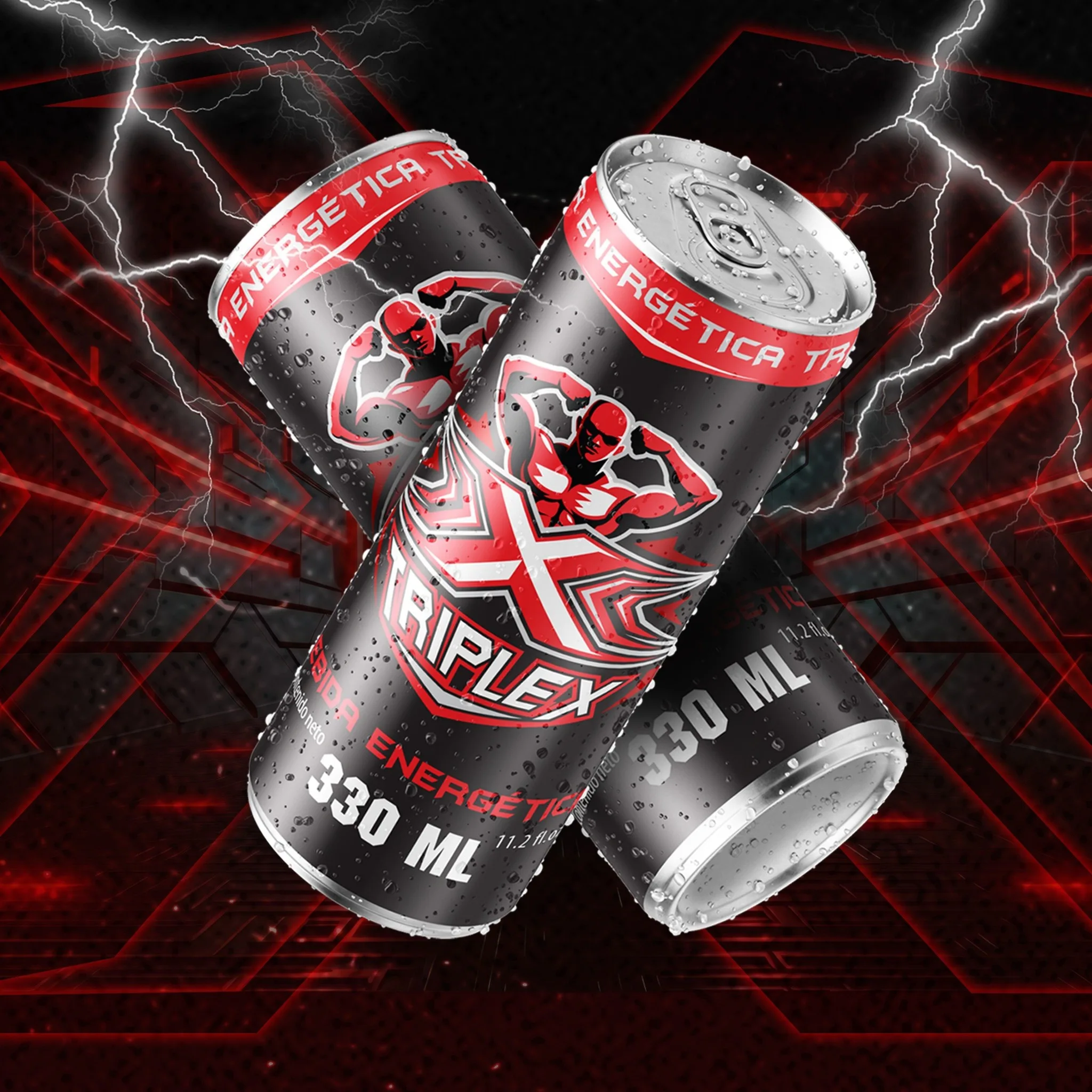Wholesale Triple X Brand Carbonated Energy Drink from Vietnam