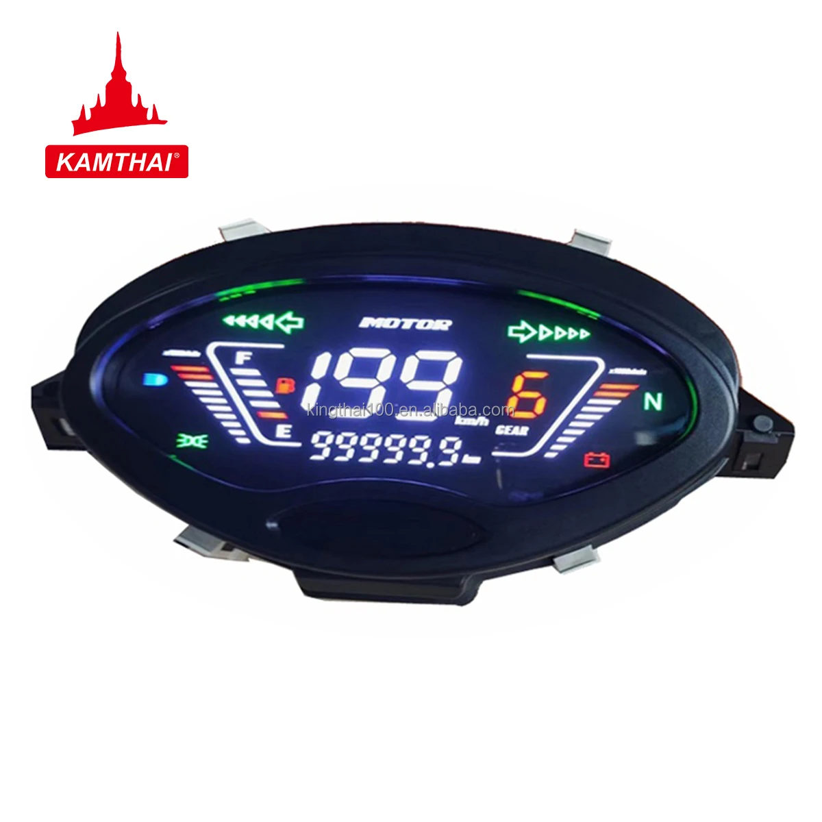 Kamthai Motorcycle Meter Speedometer Digital 37100k73m61 Motorcycle