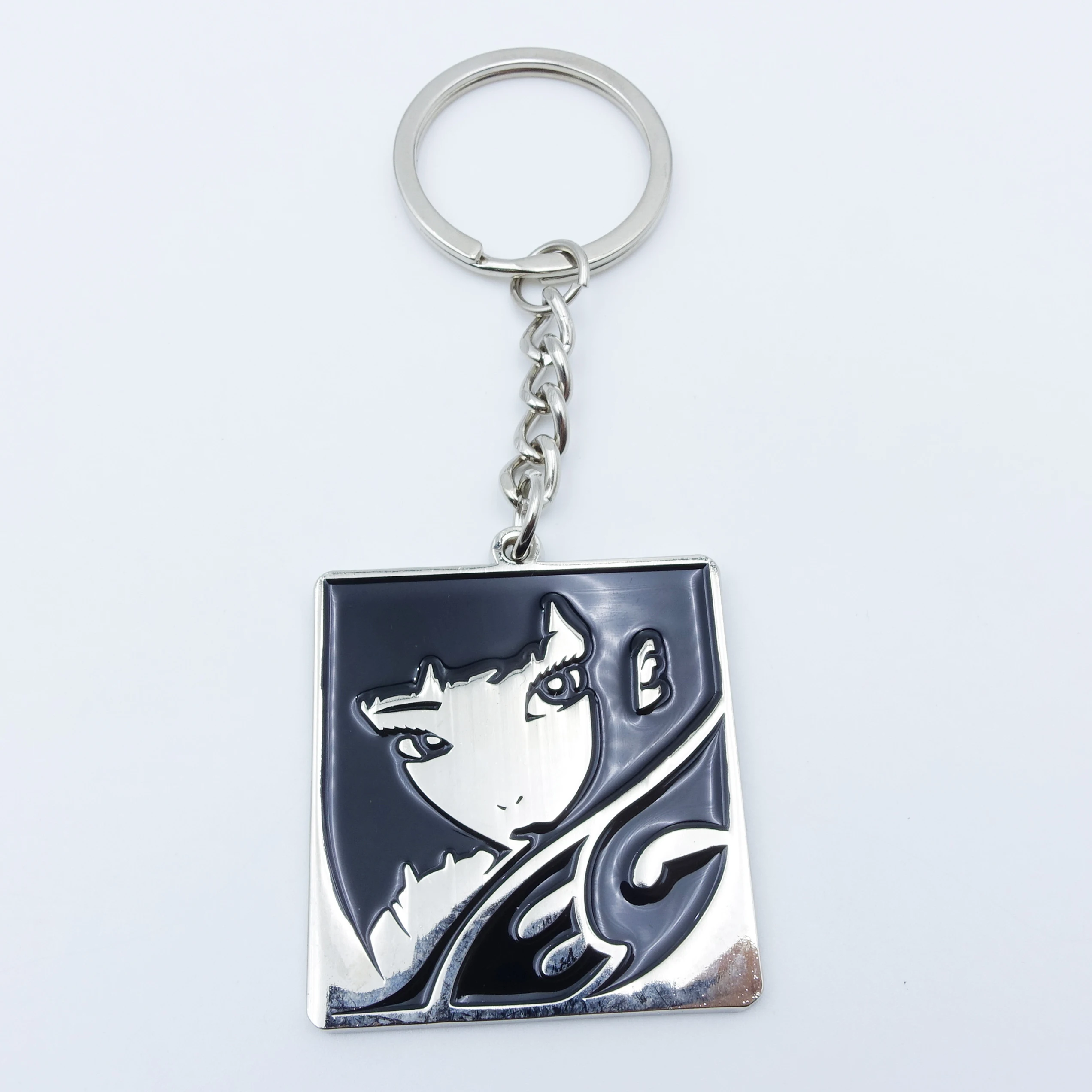 Custom 3d Anime Figure Keychain 3d Anime Metal Keychains Strap Japanese Manga Enamel Keychain Wholesale