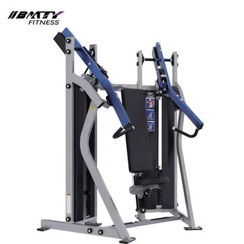 BM In-Demand New. Hummer Split-Plate Chest Press. Gym-specific, Steel, Shapes Chest.