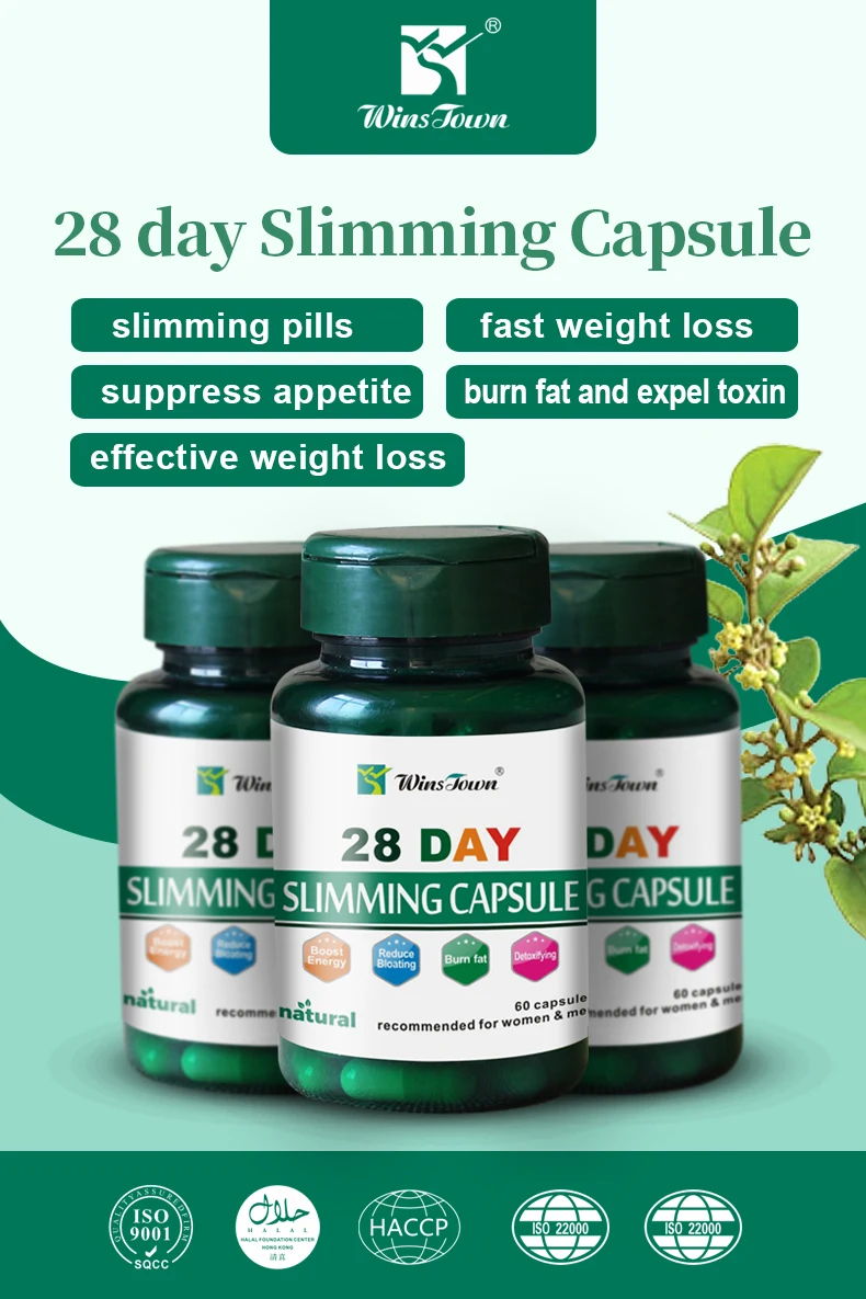 28 Days Fit Slimming Capsule Super Slim Diet Capsule Natural Weight ...