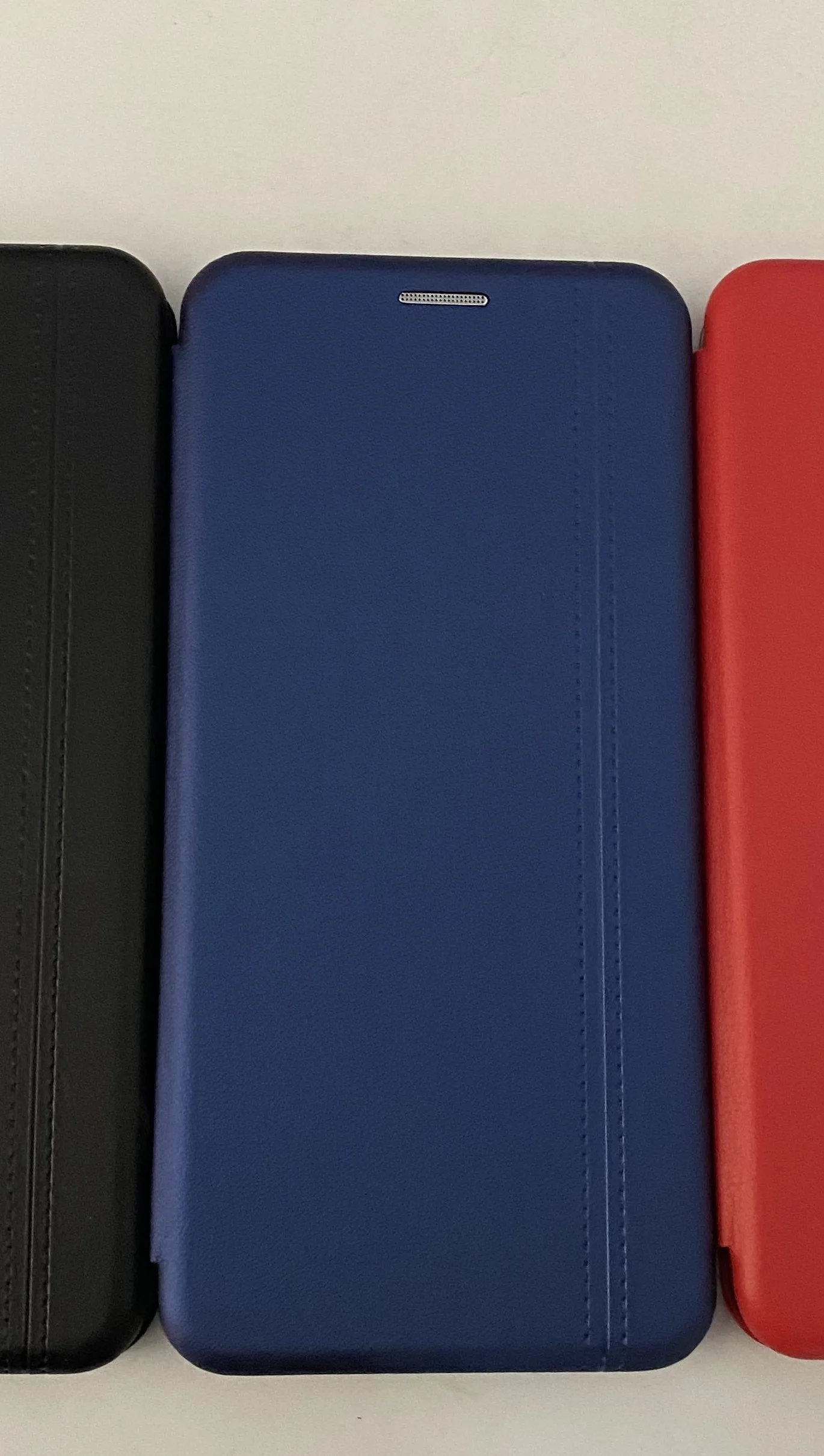 Genuine Pu Leather Wallet Phone Case Shock Proof Tpu Shell