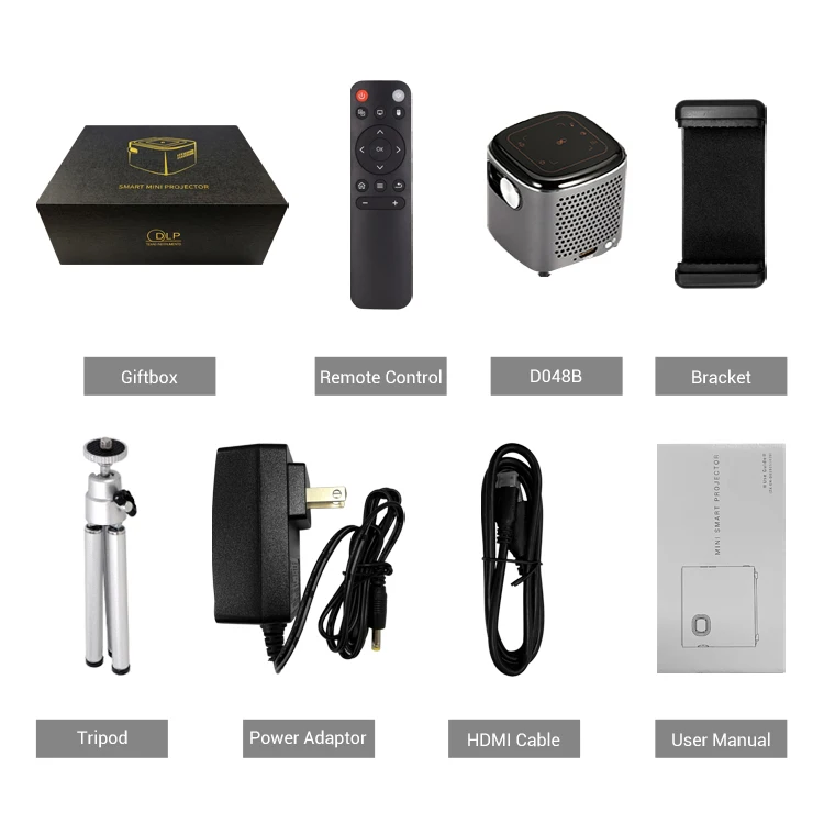 Dice MINI Projector 4K DLP 本体 Formovie Dice Mini Projector - 1080P Portable Smart Beamer