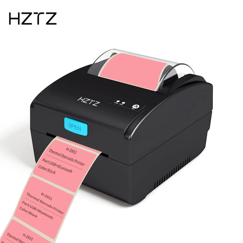 H-Z851 80mm Inkless Barcode Printer - HZTZ Factory Hot Sale